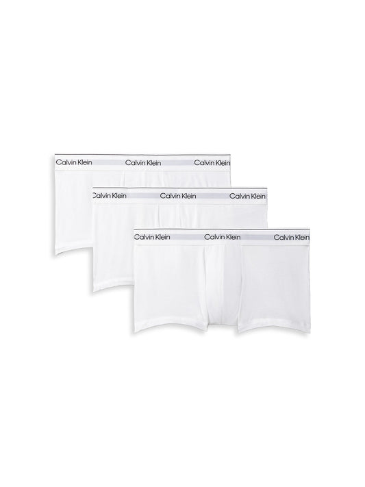 3 Pack Icon Cotton Stretch Trunks White